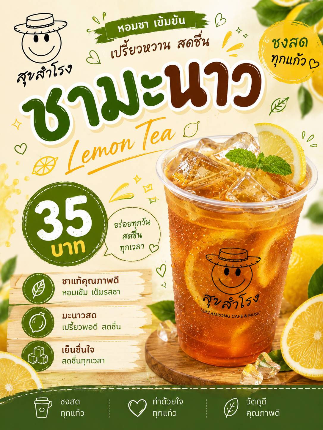 ชามะนาว (สุขสำโรง)